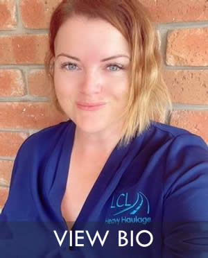 Here is an image of Laura Johnson. Clicking on it will take you to Laura's bio page.